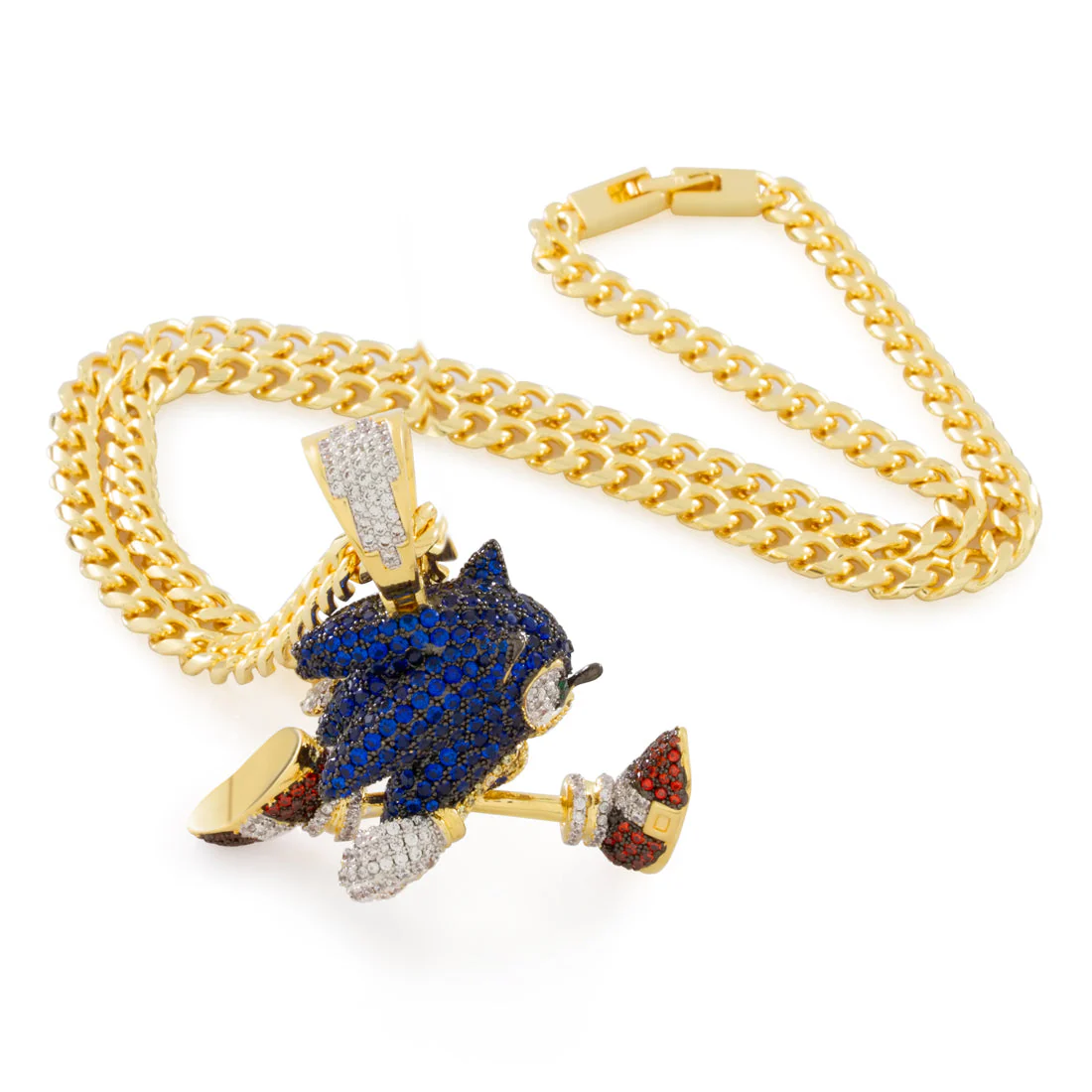Sonic the Hedgehog x King Ice - Fast Sonic Necklace - Image 3