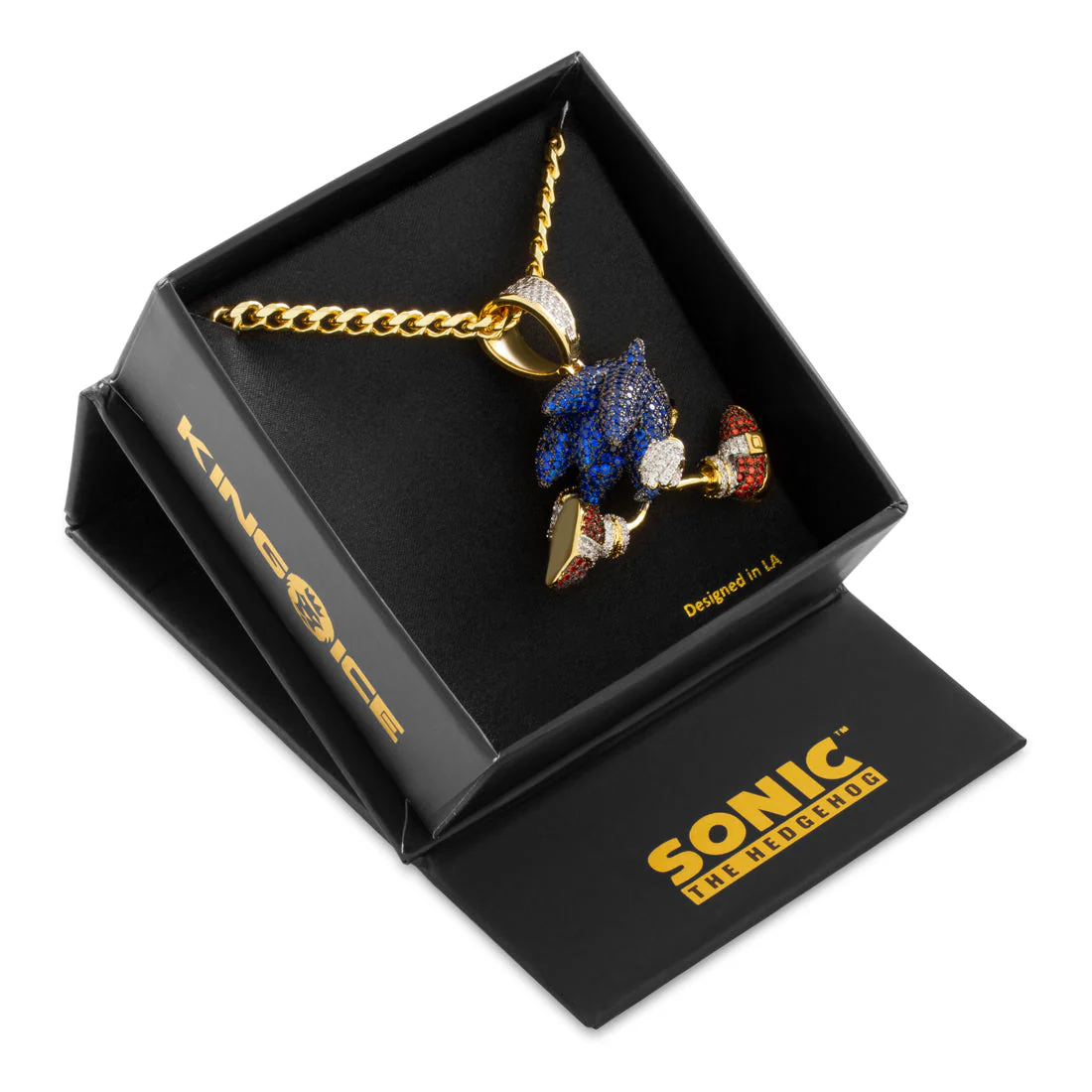 Sonic the Hedgehog x King Ice - Fast Sonic Necklace - Image 5