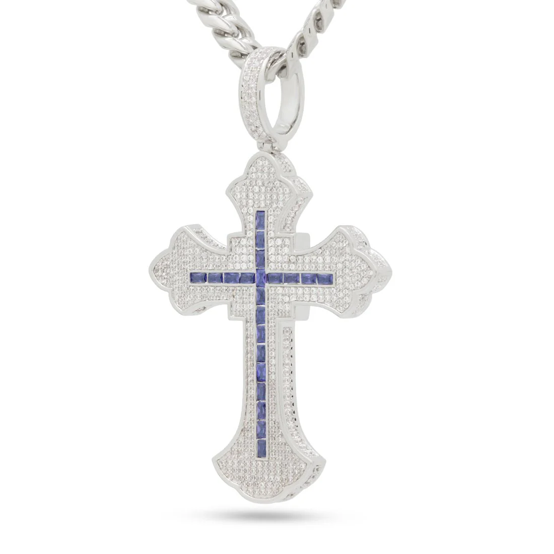 Fleur de Lis Cross Necklace - Image 12