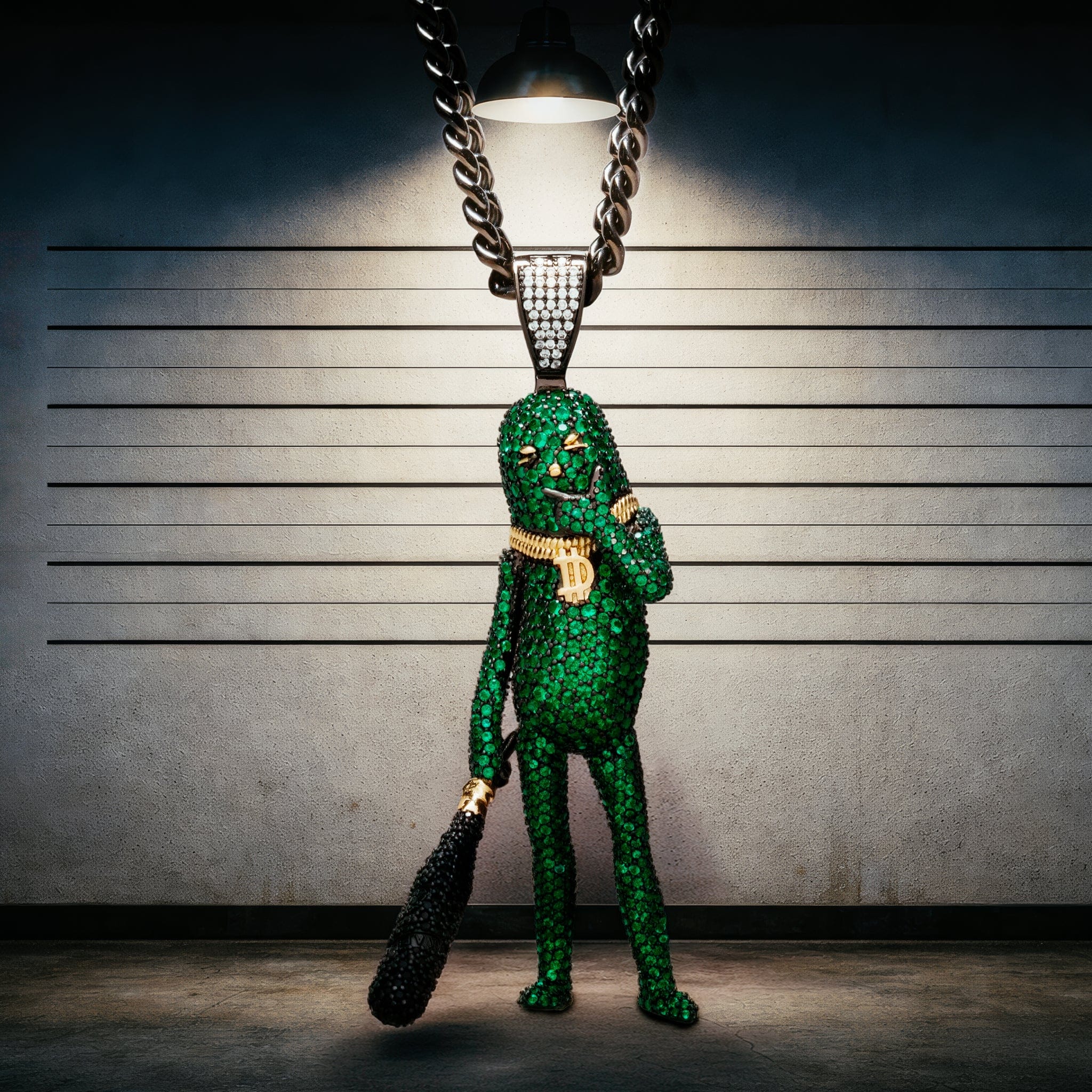 Fortnite x King Ice - Big Dill Necklace