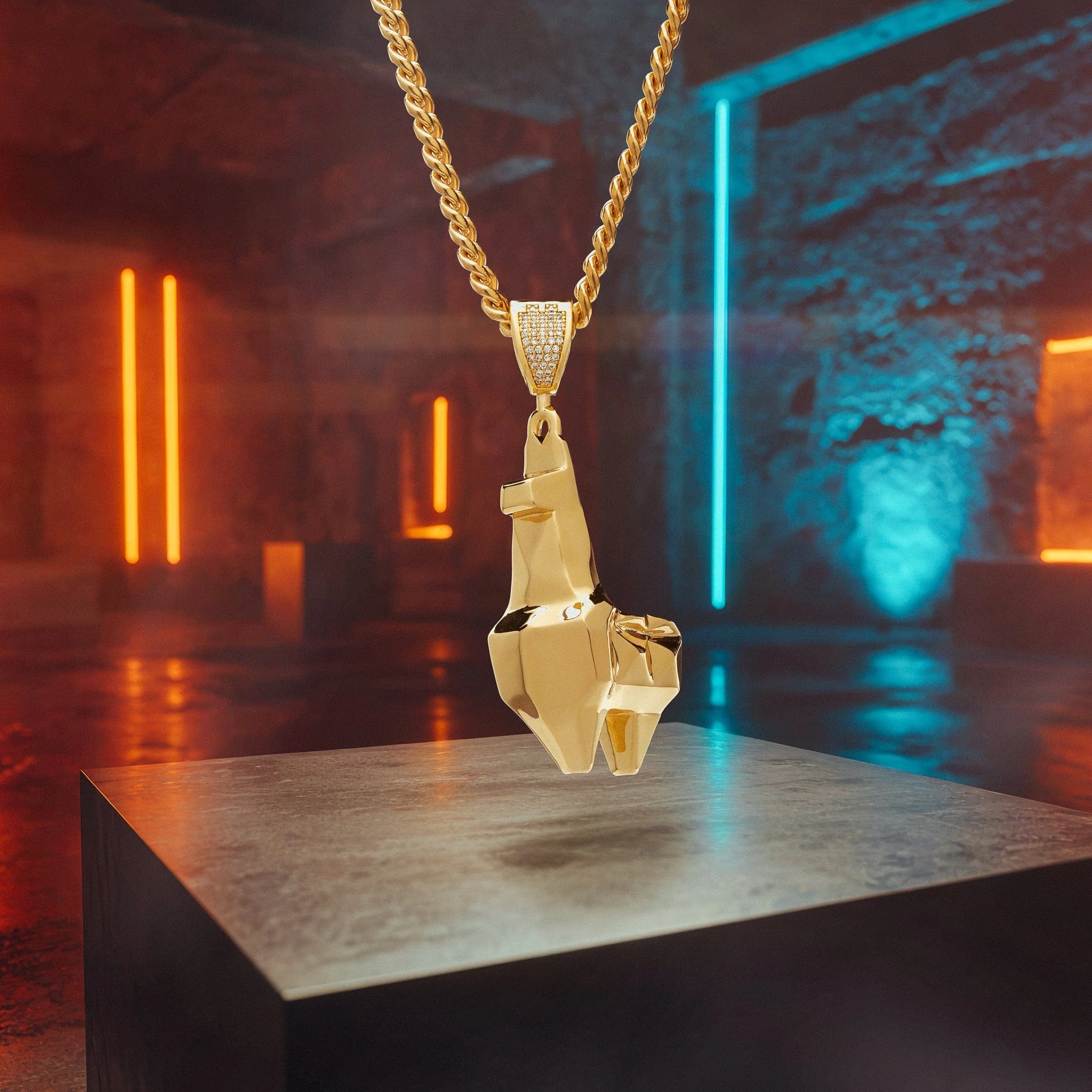 Fortnite x King ice - Crystal Llama Necklace