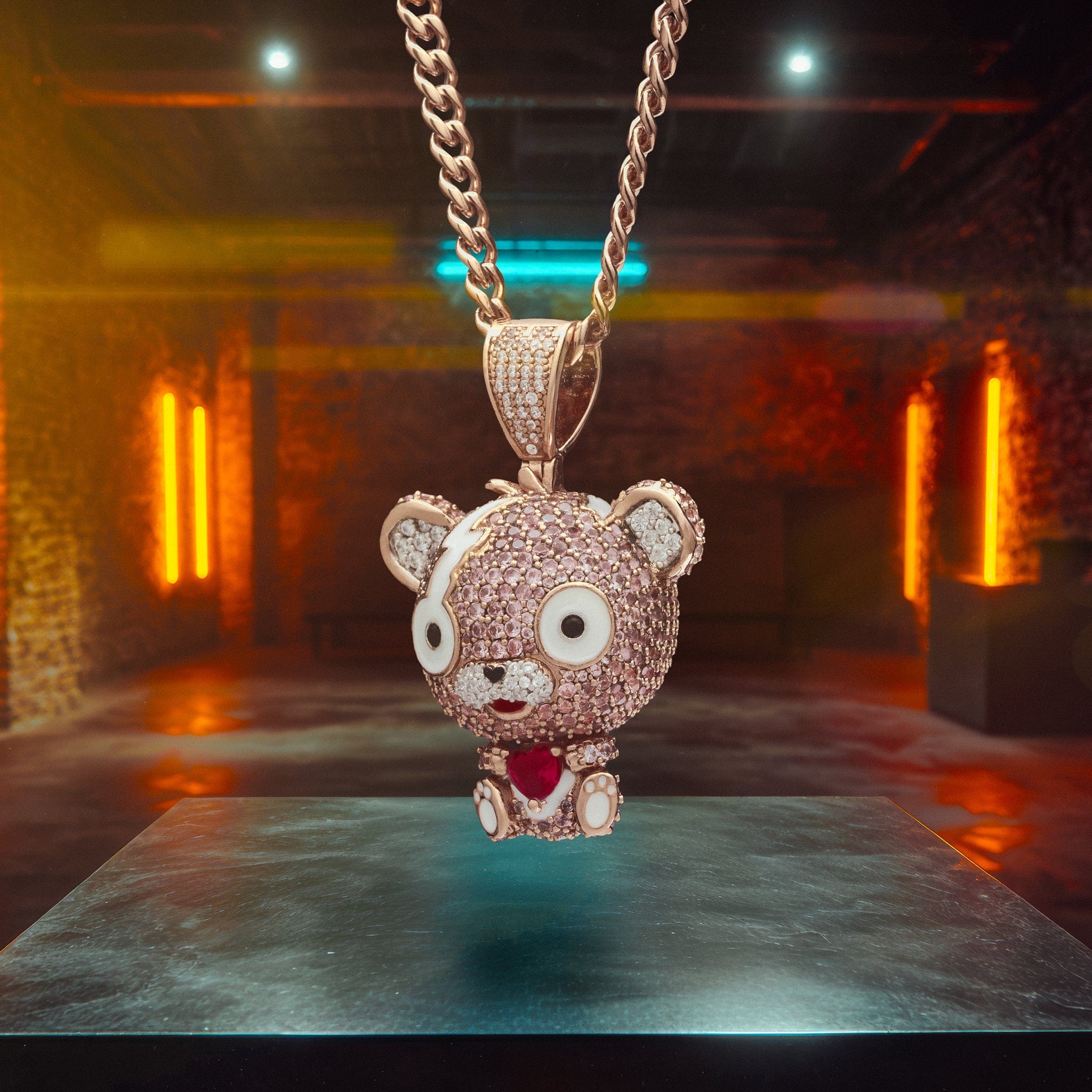 Fortnite x King ice - Cuddlebear Cutie Necklace
