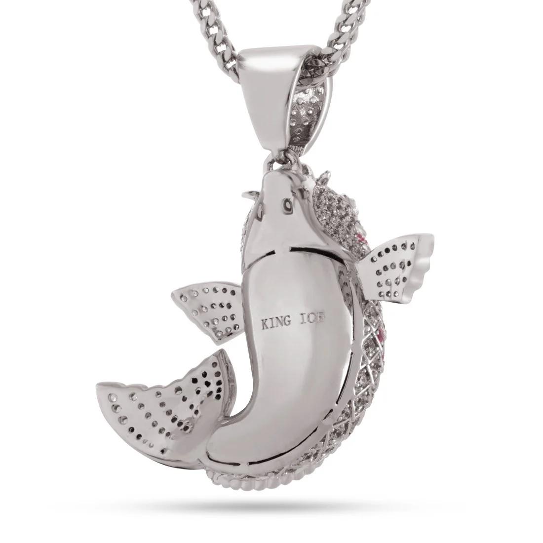 Gin Rin Kohaku Koi Fish Necklace - Image 2