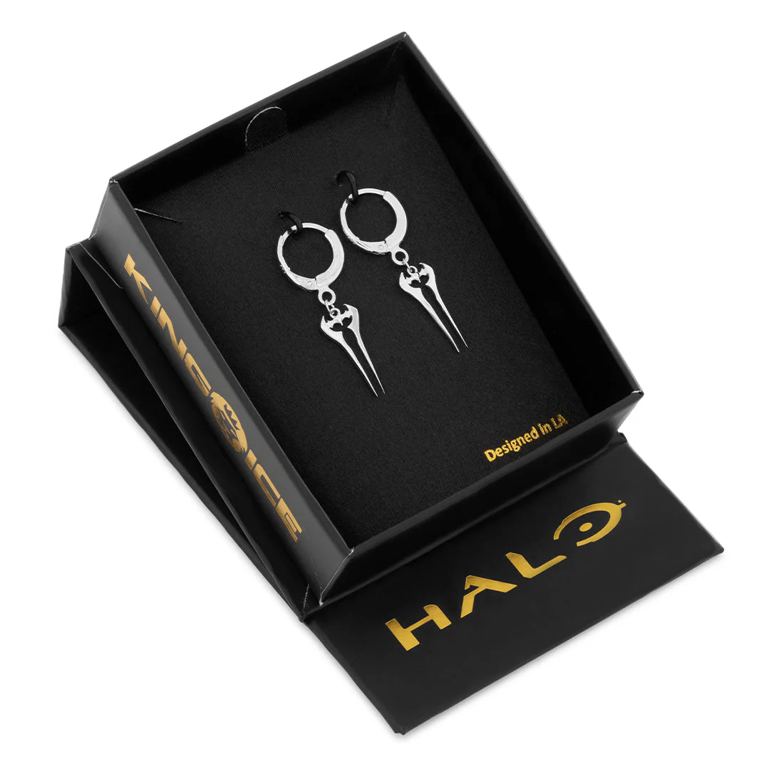 Halo x King Ice - Energy Sword Hanging Earrings - Image 4