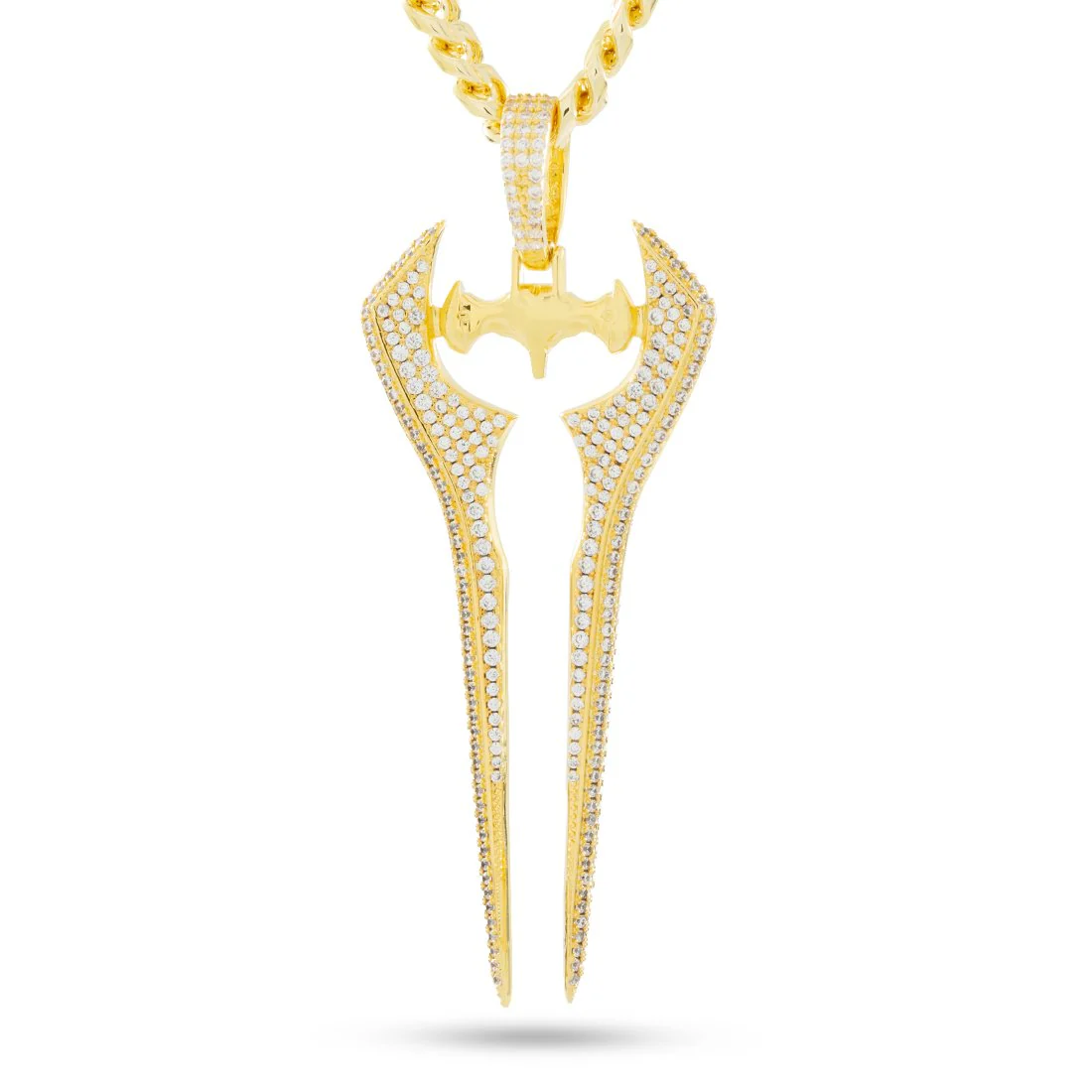 Halo x King Ice - Iced Energy Sword Necklace