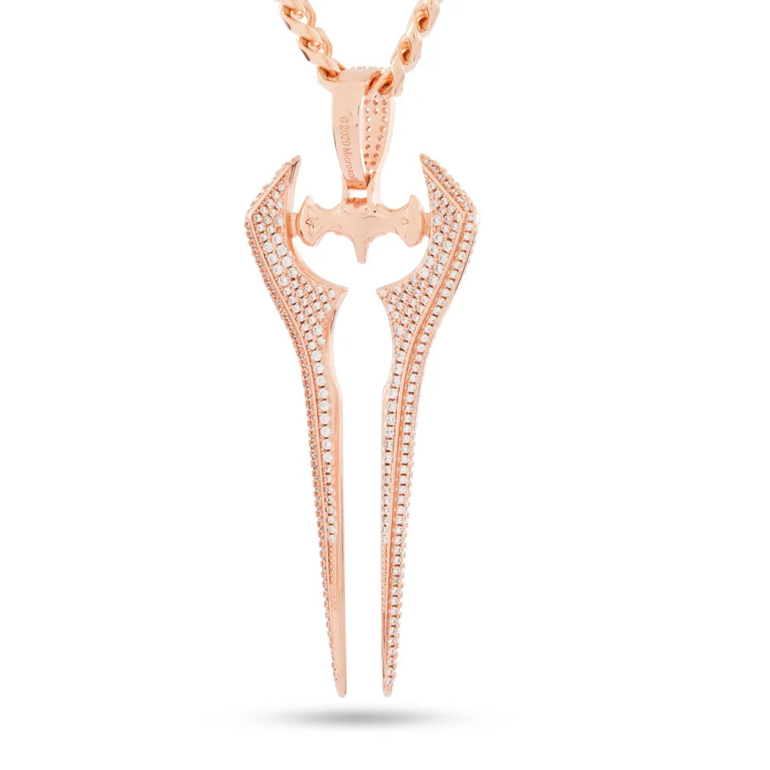 Halo x King Ice - Iced Energy Sword Necklace - Image 11
