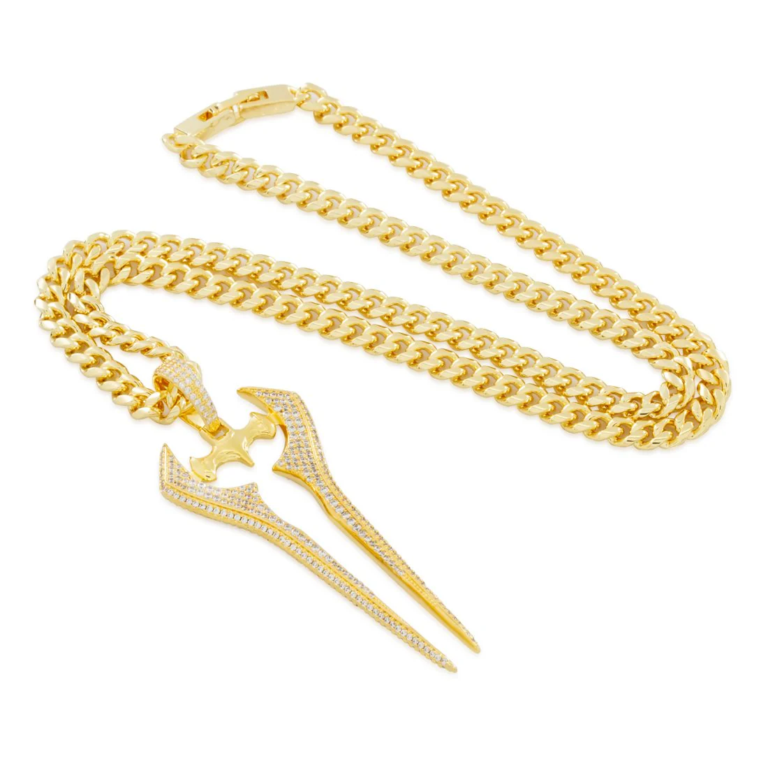 Halo x King Ice - Iced Energy Sword Necklace - Image 3
