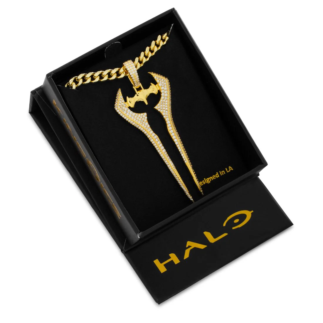 Halo x King Ice - Iced Energy Sword Necklace - Image 5