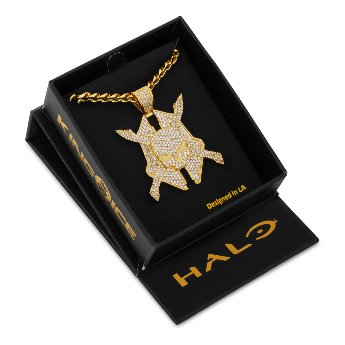 Halo x King Ice - Legendary Emblem Necklace - Image 5