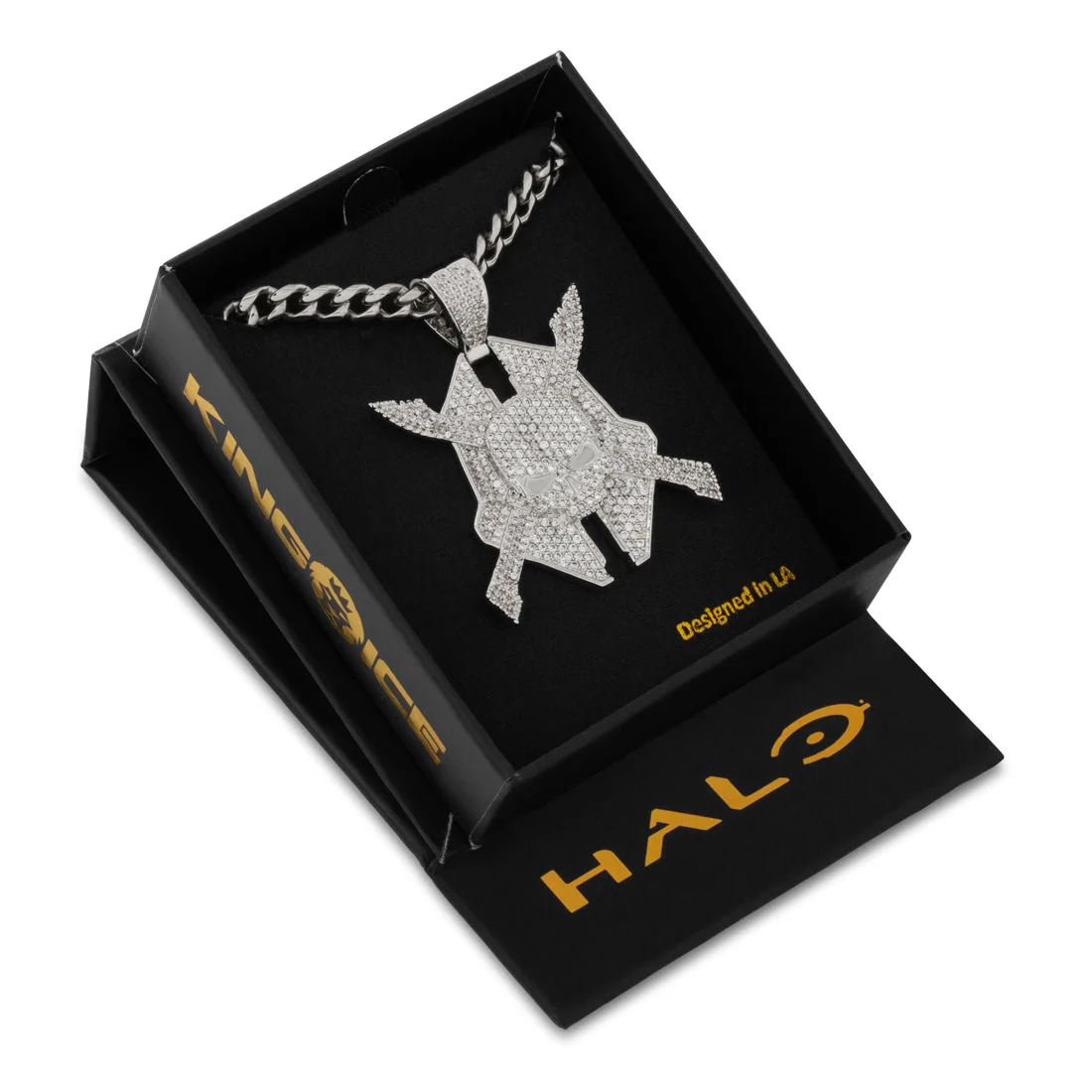 Halo x King Ice - Legendary Emblem Necklace - Image 8