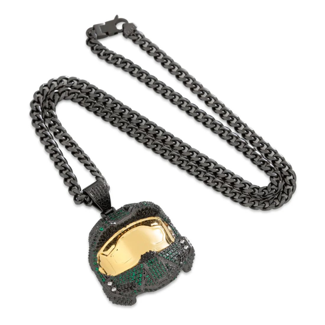Halo x King Ice - Mark VI Helmet Necklace - Image 3