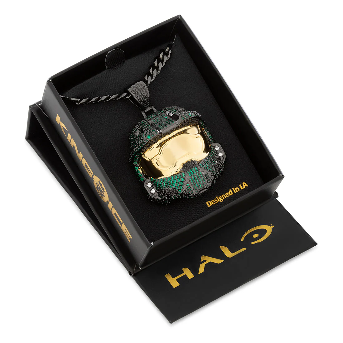 Halo x King Ice - Mark VI Helmet Necklace - Image 4