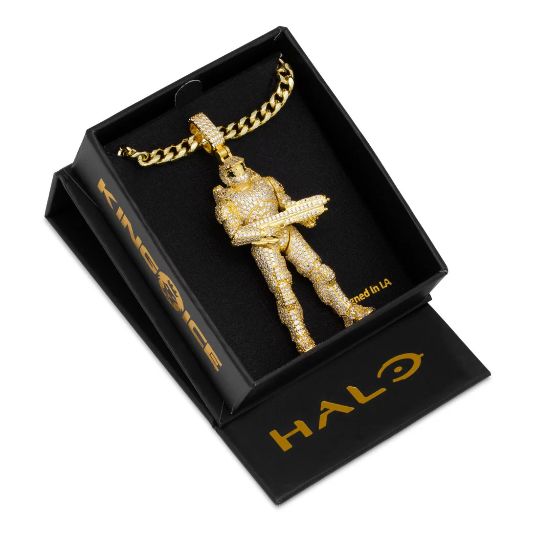Halo x King Ice - Master Chief Necklace - Image 5
