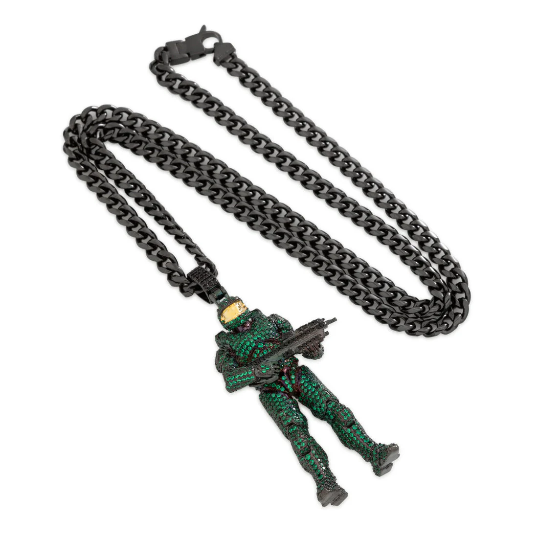 Halo x King Ice - Mark VI Master Chief Necklace - Image 3