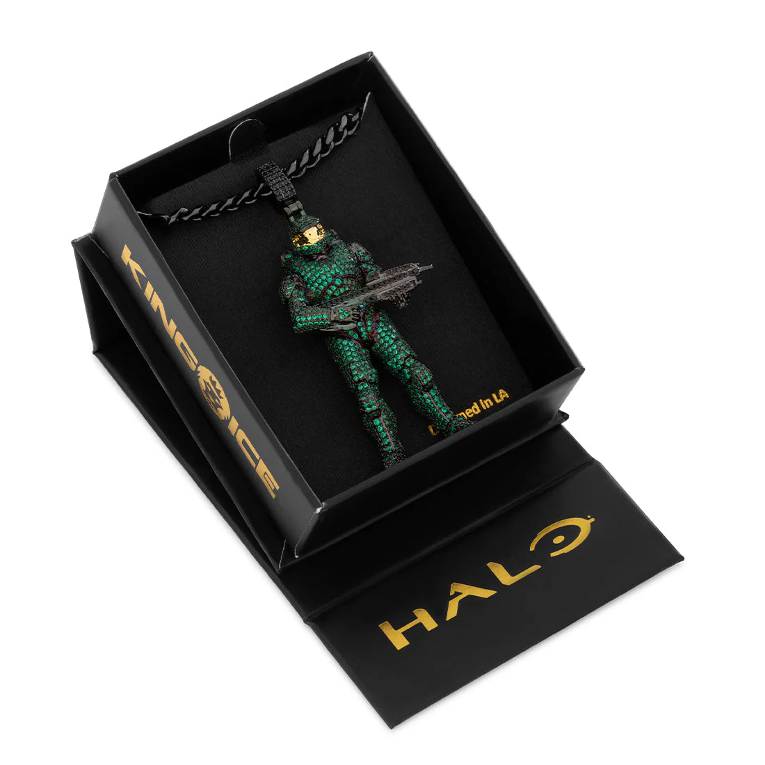 Halo x King Ice - Mark VI Master Chief Necklace - Image 4