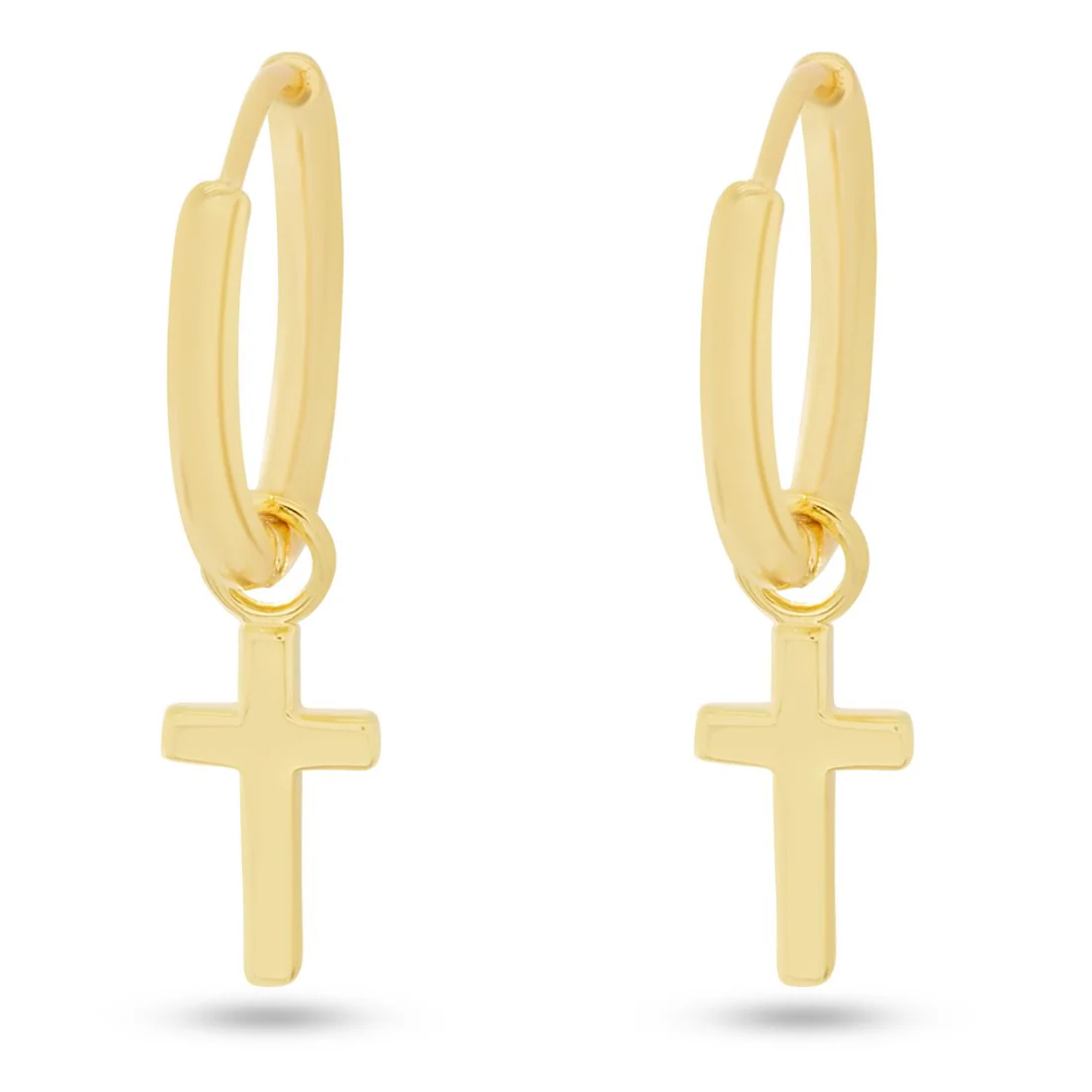 Hanging Cross Earrings - Image 2
