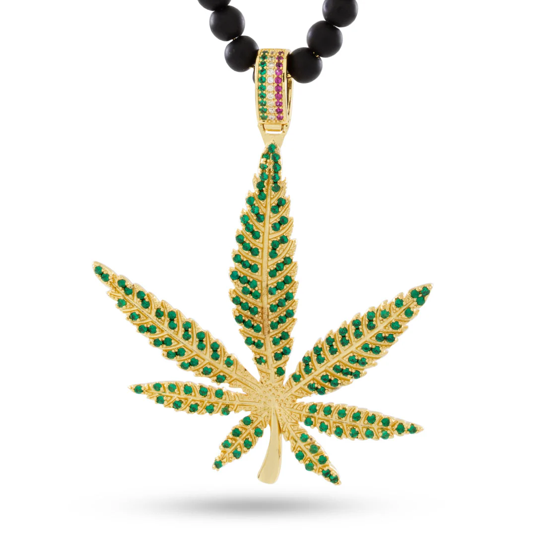 High Rise Cannabis Leaf Necklace - Image 7