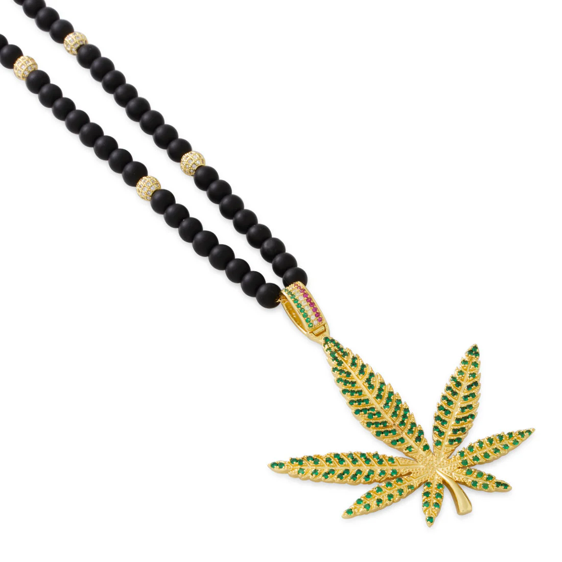 High Rise Cannabis Leaf Necklace - Image 9