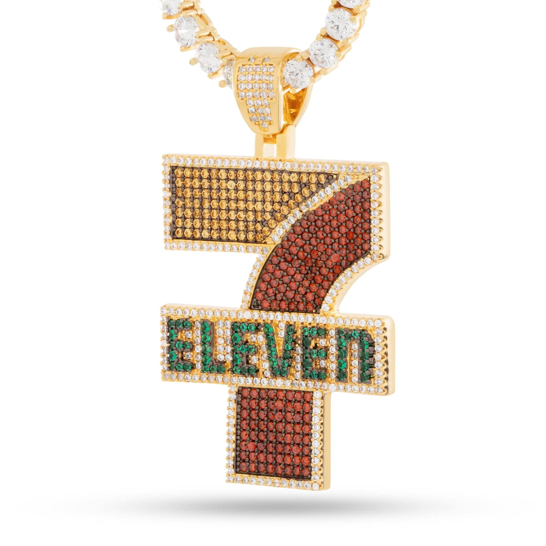 SlurpeeĀ® x King Ice - Iced 7-ElevenĀ® Logo Necklace