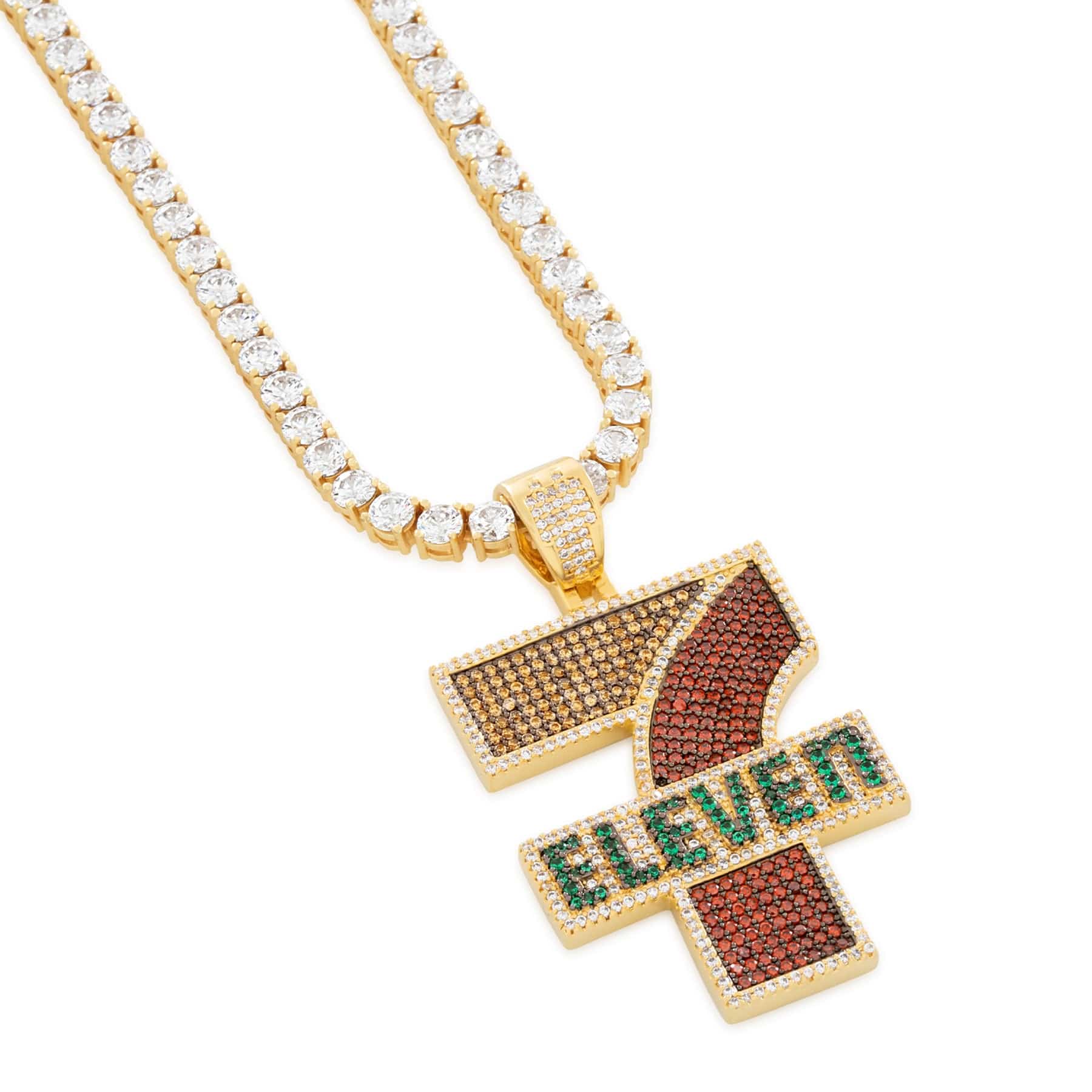 SlurpeeĀ® x King Ice - Iced 7-ElevenĀ® Logo Necklace - Image 3