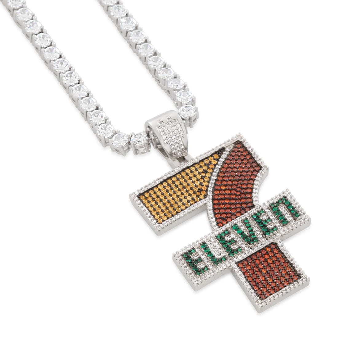 SlurpeeĀ® x King Ice - Iced 7-ElevenĀ® Logo Necklace - Image 7