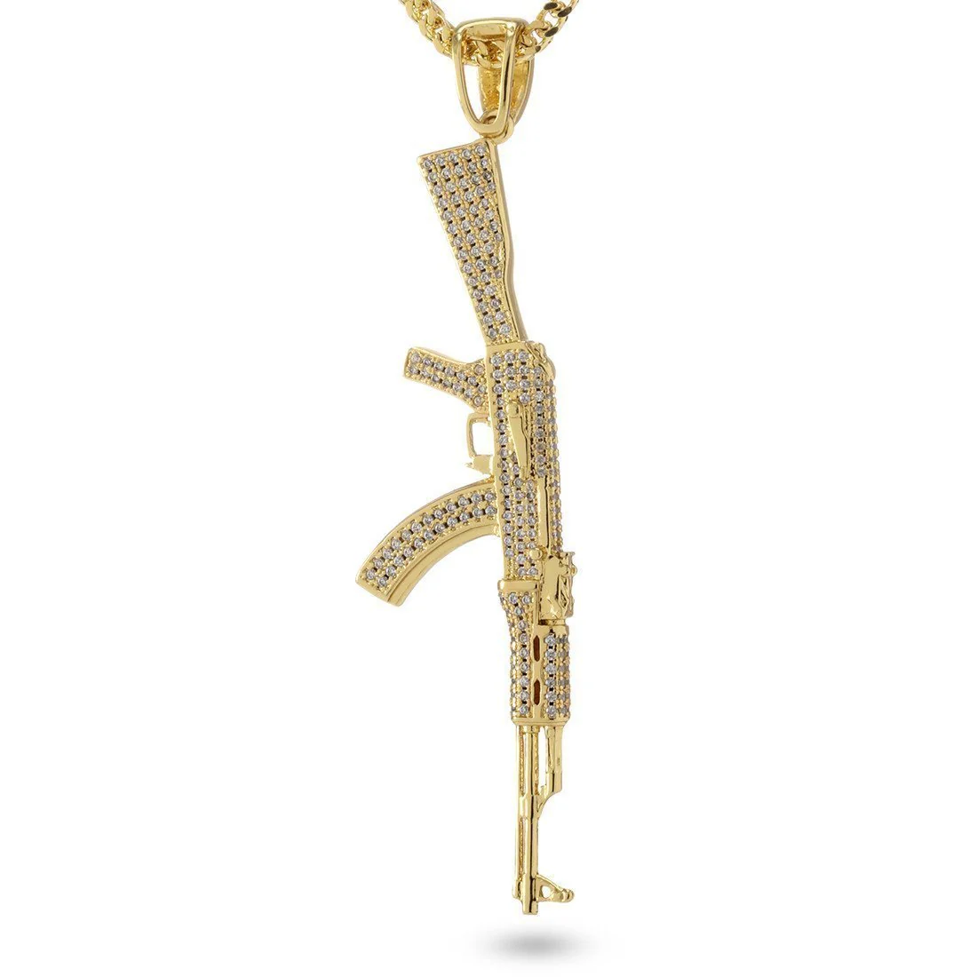 Iced AK-47 Necklace - Image 2
