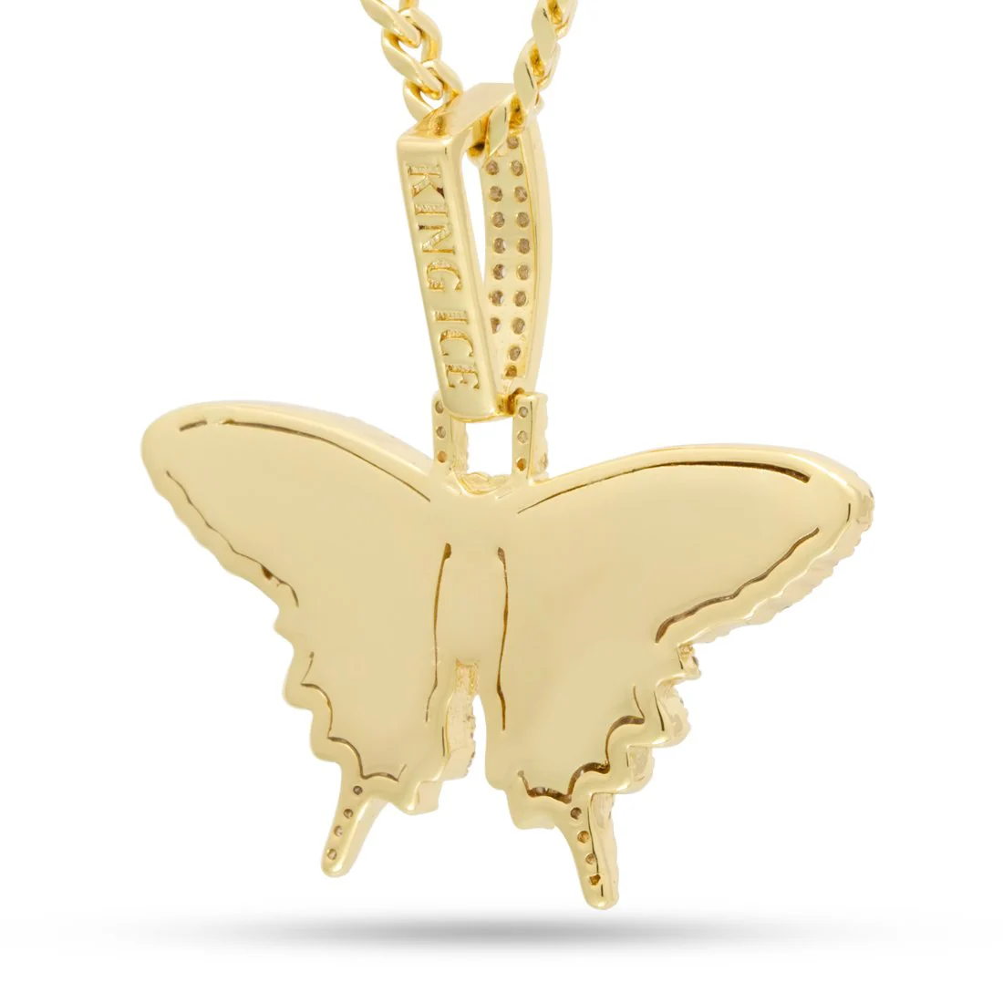 Iced Butterfly Necklace - Image 2