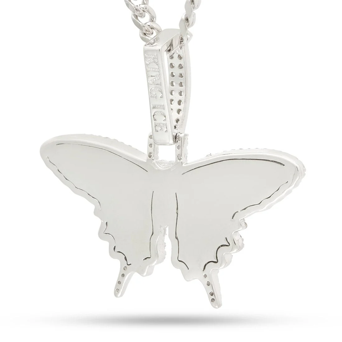 Iced Butterfly Necklace - Image 7