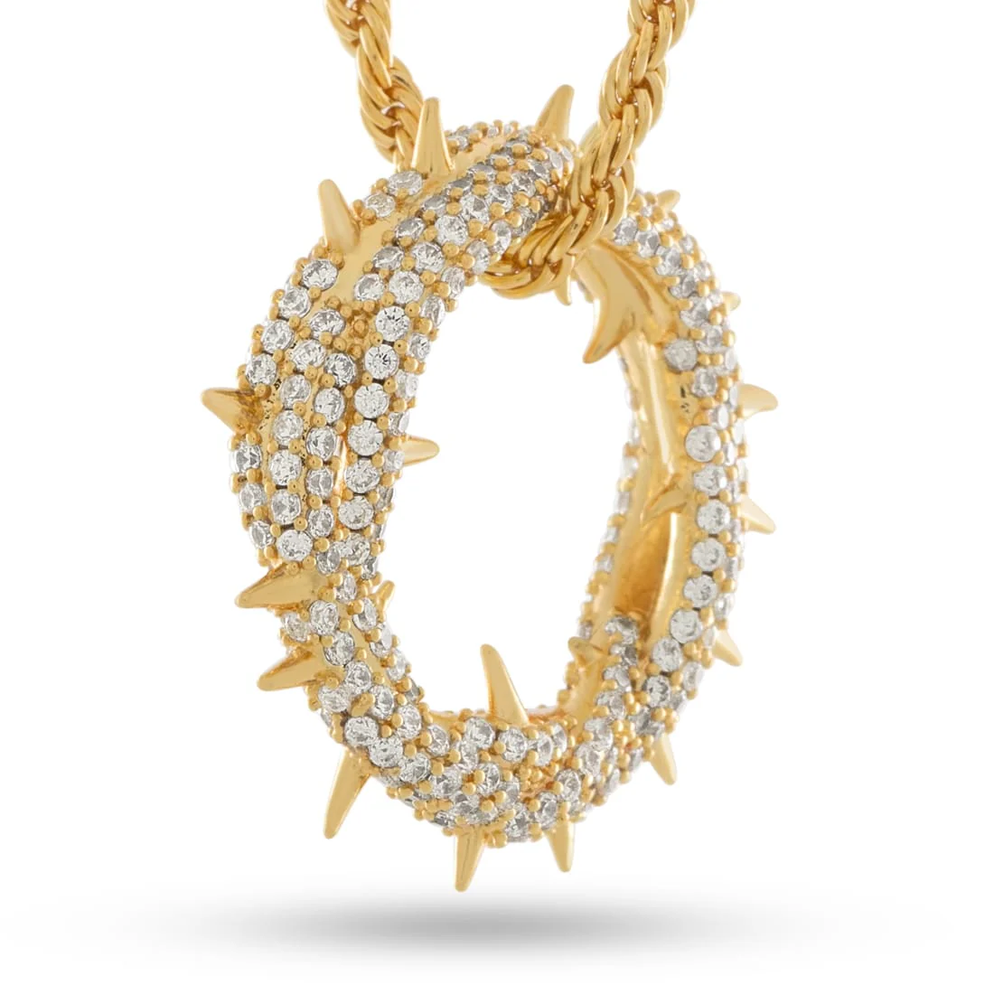 Iced Crown of Thorns Necklace