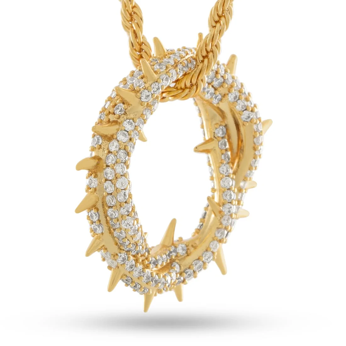 Iced Crown of Thorns Necklace - Image 2