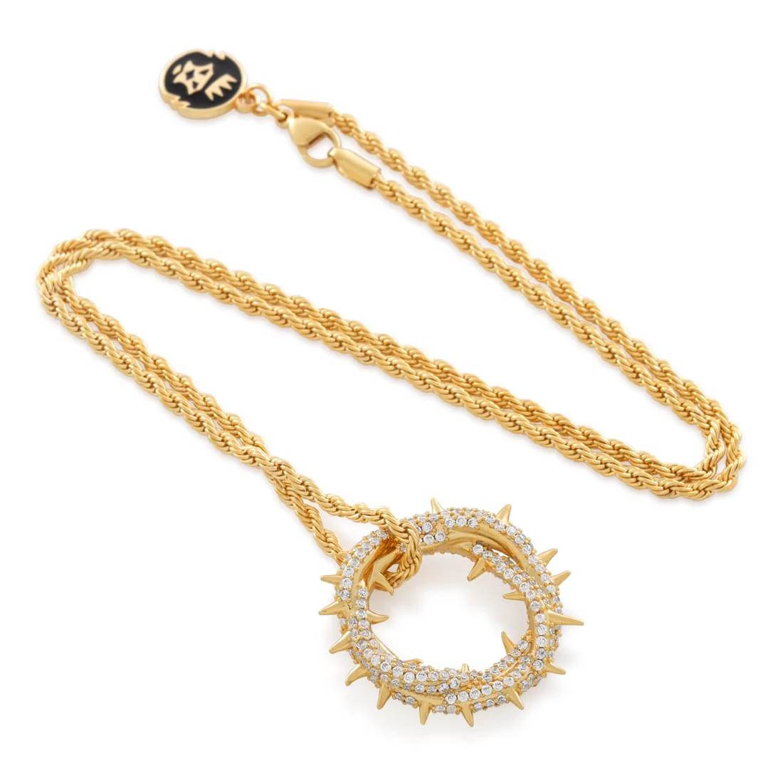 Iced Crown of Thorns Necklace - Image 3