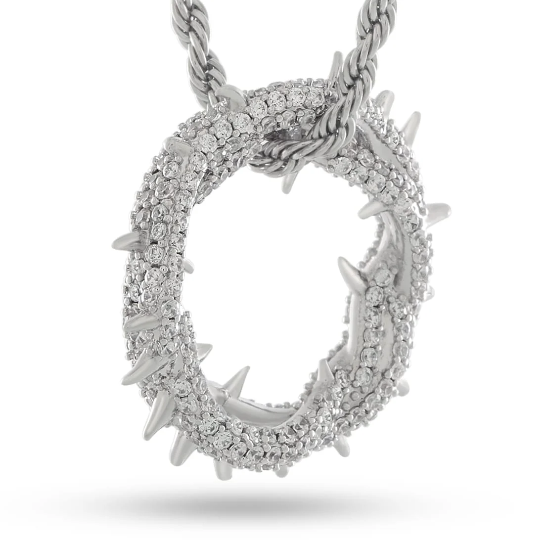 Iced Crown of Thorns Necklace - Image 5