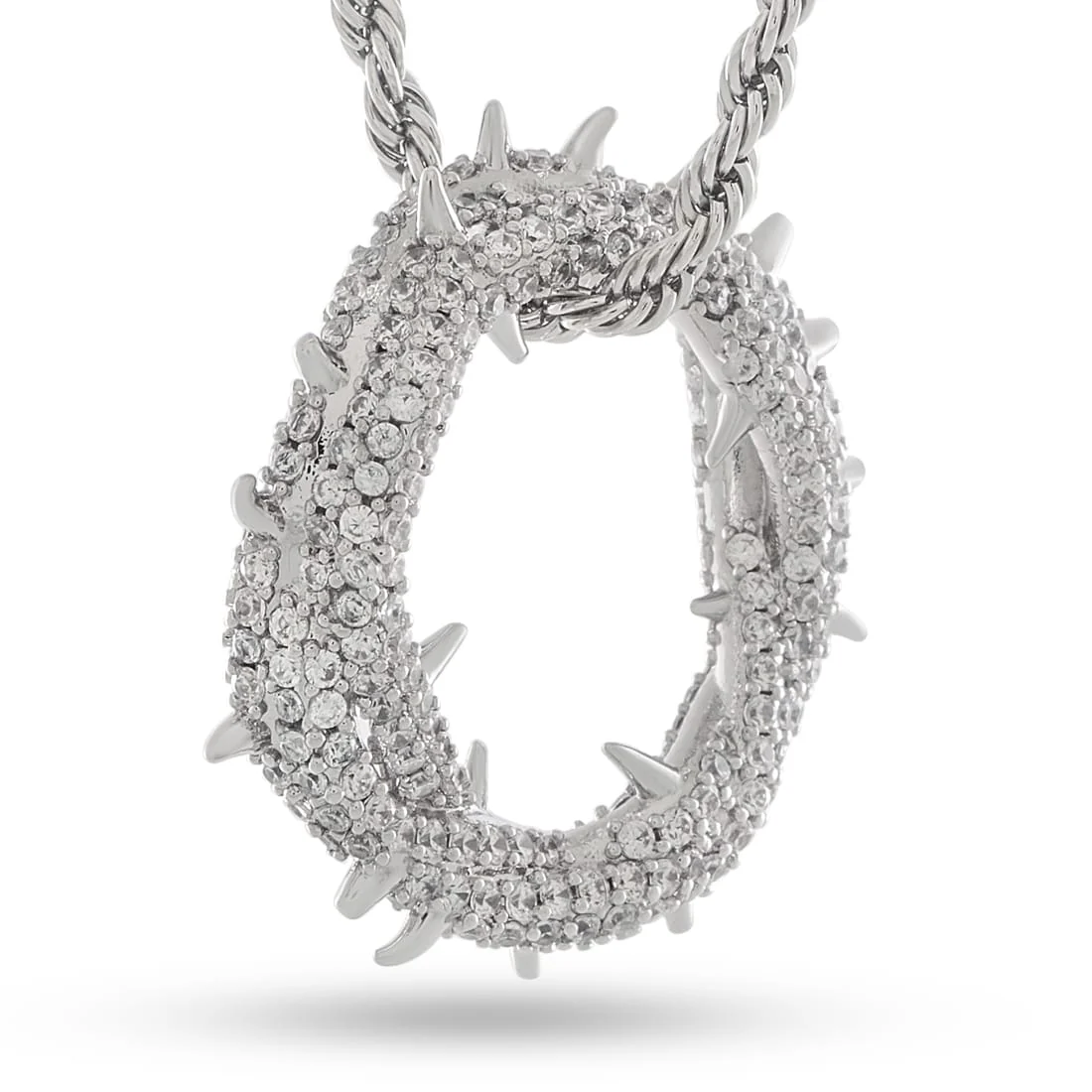 Iced Crown of Thorns Necklace - Image 6