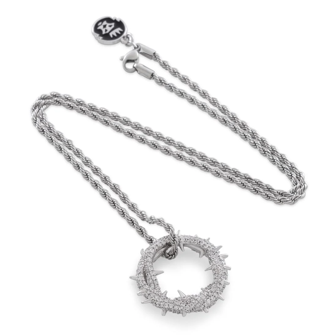 Iced Crown of Thorns Necklace - Image 7