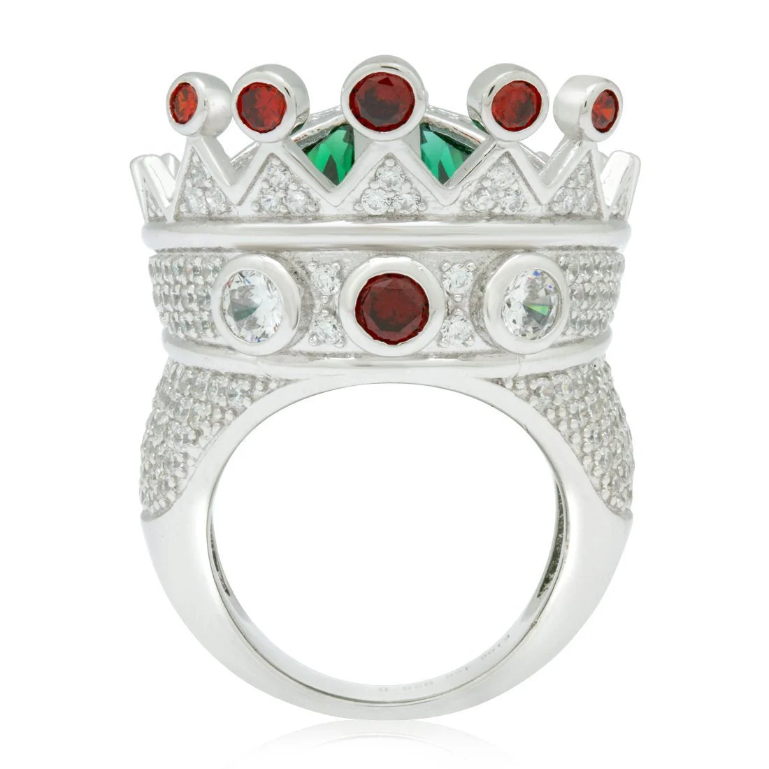 Iced Crown Ring - Image 6