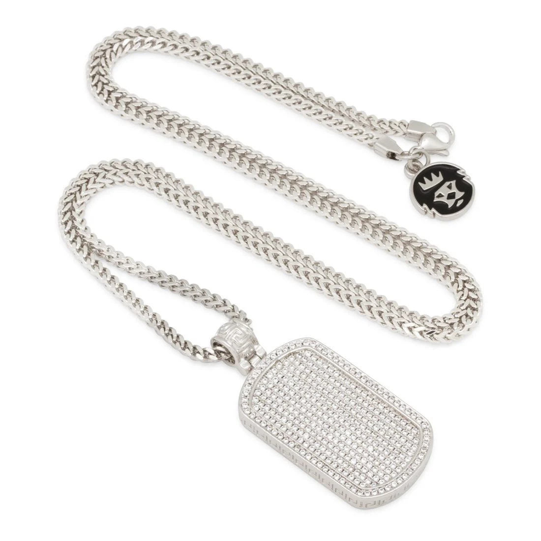 Iced Dog Tag Necklace - Image 10