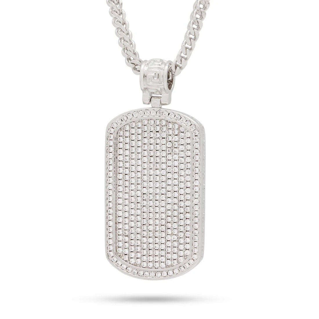 Iced Dog Tag Necklace - Image 7