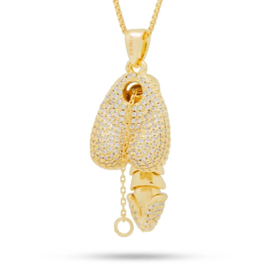 Iced Erotic Erecting Penis Necklace - Image 2