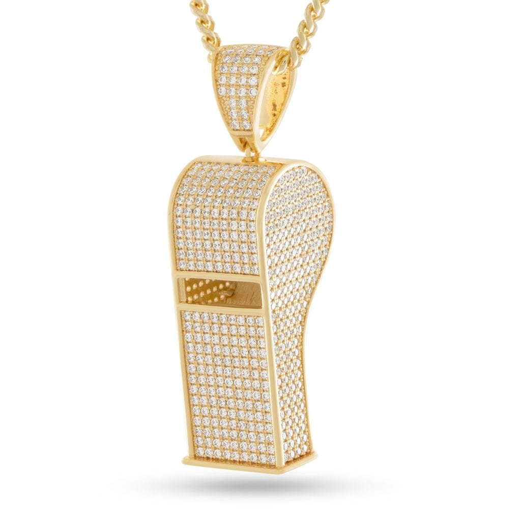 Iced Final Call Whistle Necklace - Image 2