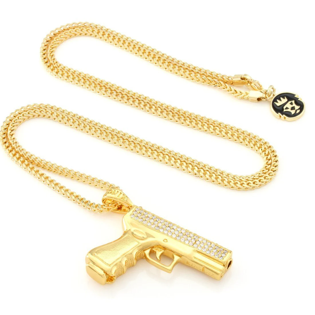 Iced Handgun Necklace - Image 3