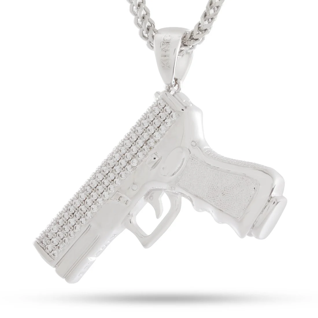 Iced Handgun Necklace - Image 4