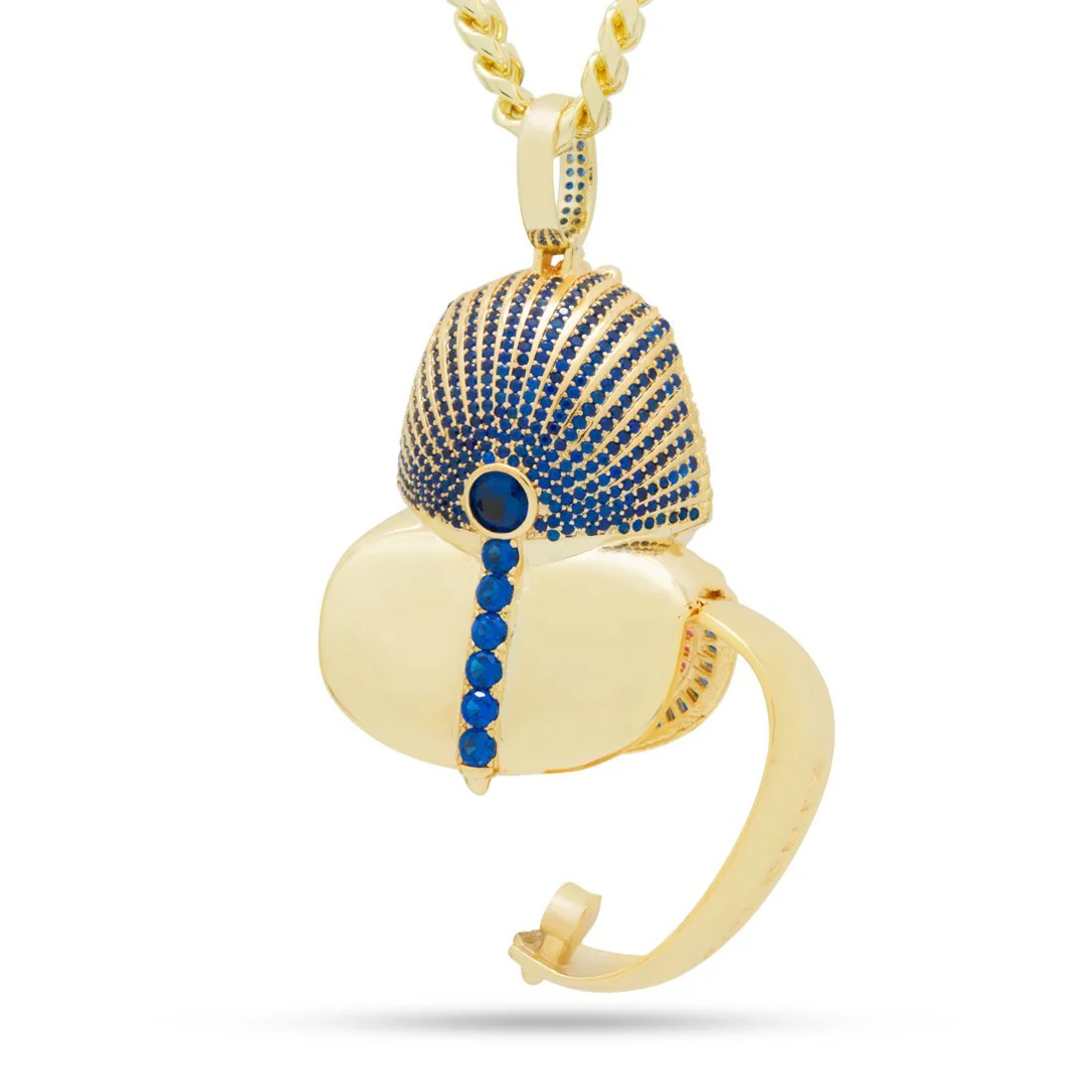 Iced King Tut Stash Necklace - Image 4