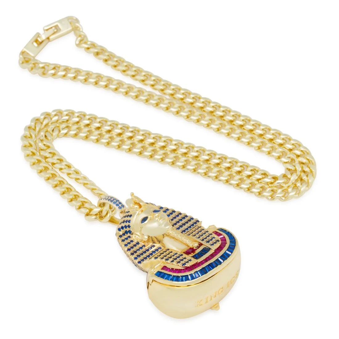 Iced King Tut Stash Necklace - Image 5
