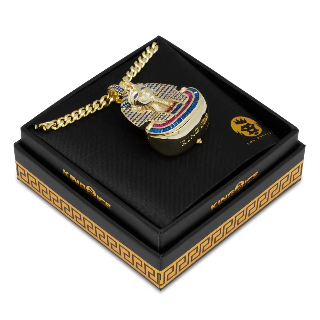 Iced King Tut Stash Necklace - Image 6