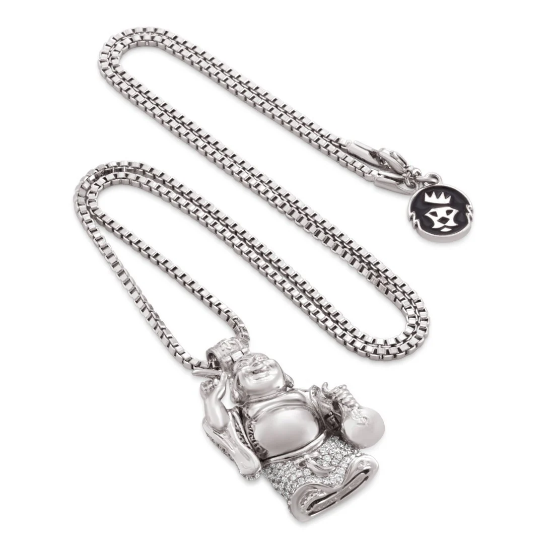 Iced Laughing Buddha Necklace - Image 8