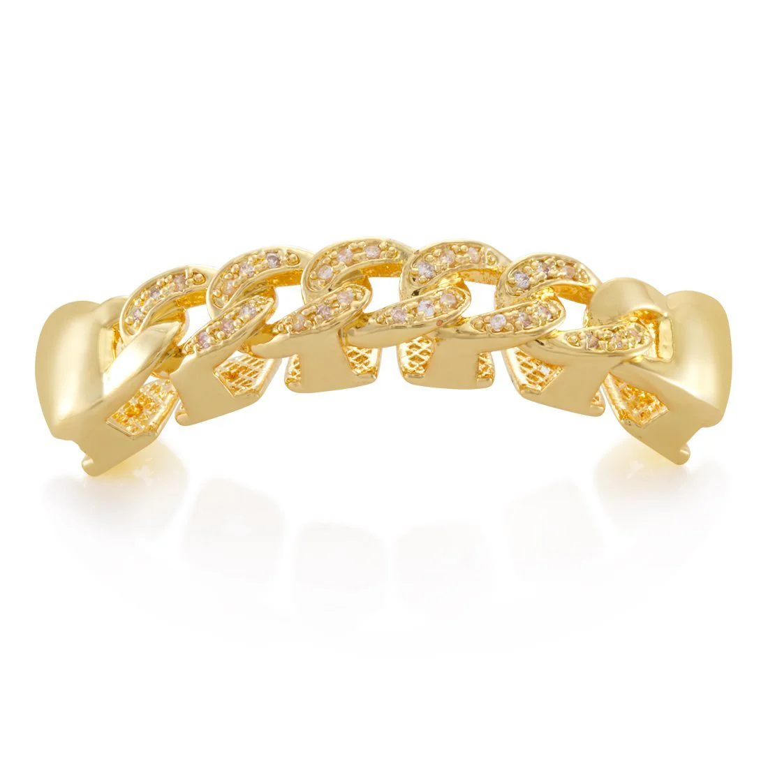 Iced Miami Cuban Link Grillz - Image 2