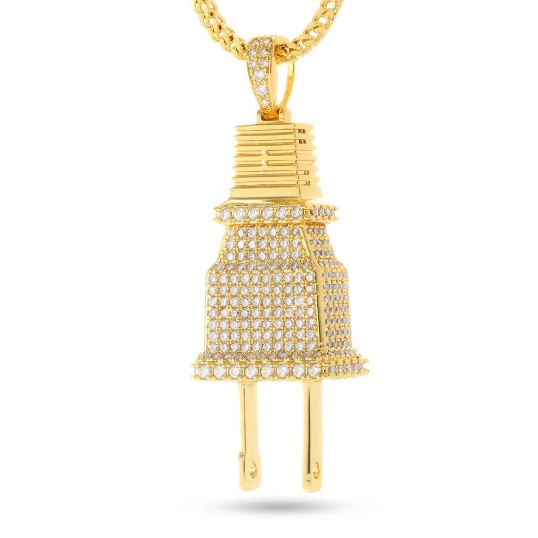 Iced Plug Necklace