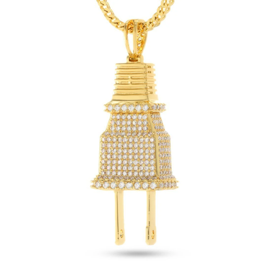 Iced Plug Necklace - Image 2