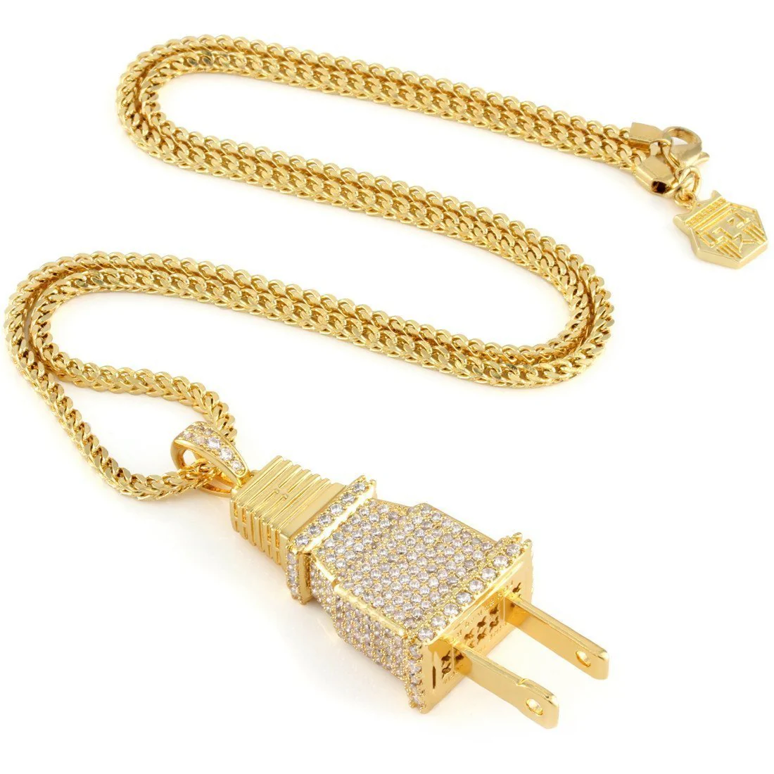 Iced Plug Necklace - Image 3