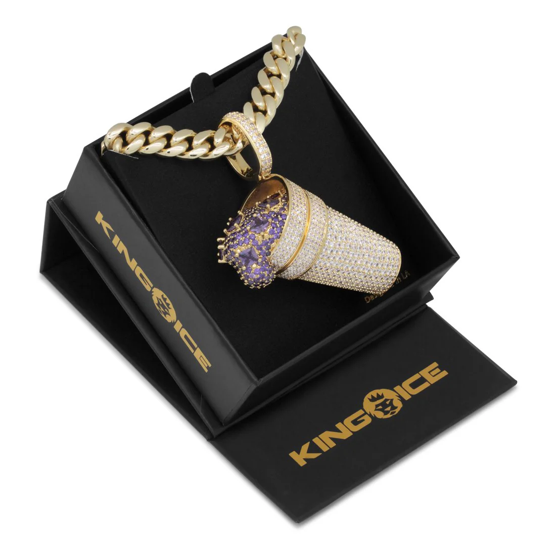 Iced Purple Drank Necklace - Image 5